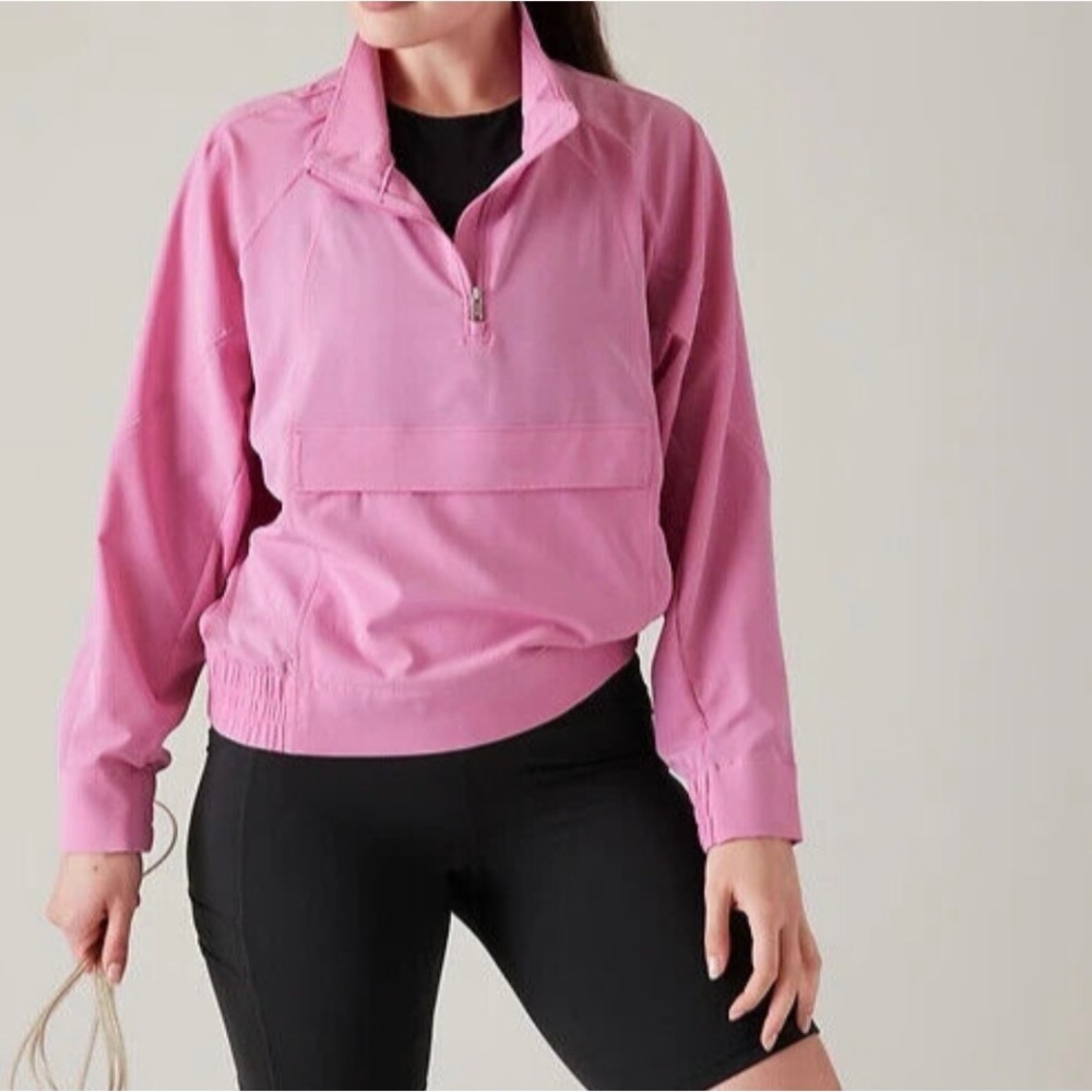 Athleta Size Small Pink Boundless Popover
